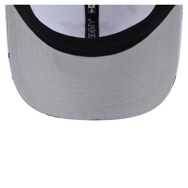 Casquette ajustable 9SEVENTY bleu clair Miami Dolphins Adventure Surfboard New Era pour homme