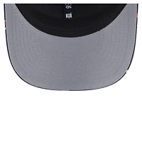 Men's New Era  Navy/Black Miami Dolphins Adventure Drinks Pattern 9SEVENTY Stretch-Snap Hat