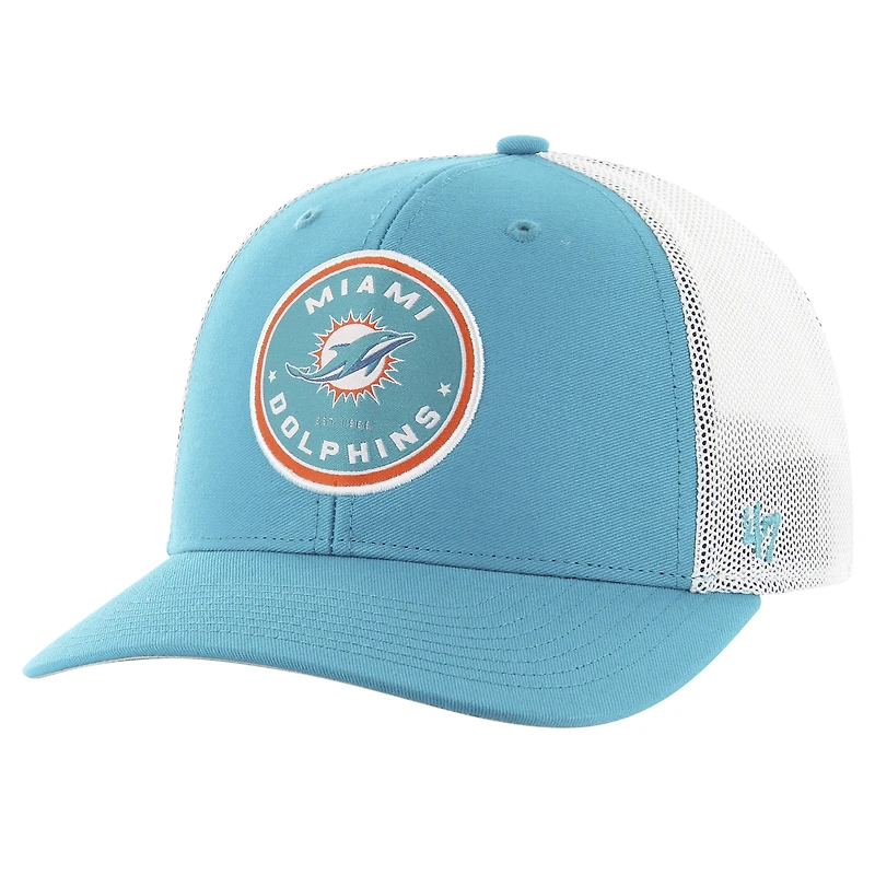 Casquette extensible pour homme '47 Aqua Miami Dolphins Disclose Trophy
