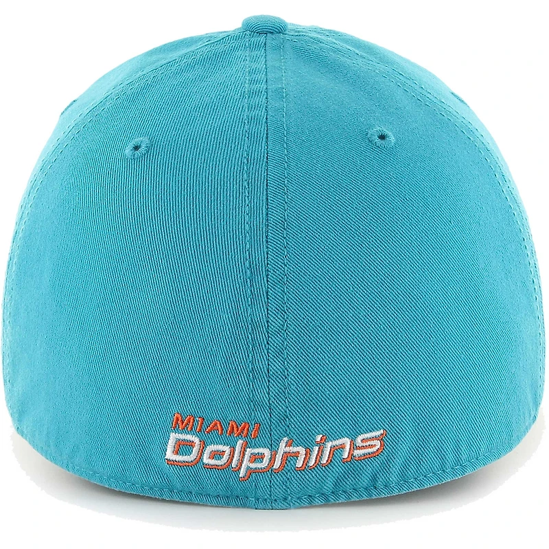 Casquette ajustée '47 Aqua Miami Dolphins Franchise Logo pour homme