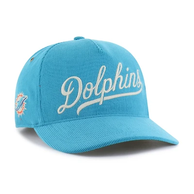 Men's '47  Aqua Miami Dolphins Golden Age Corduroy Hitch Adjustable Hat