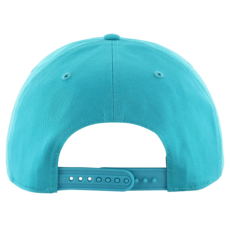 Casquette ajustable Hitch '47 Aqua Miami Dolphins pour homme