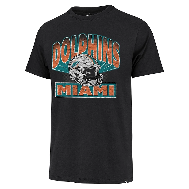 T-shirt noir '47 pour hommes des Dolphins de Miami Amplify Franklin