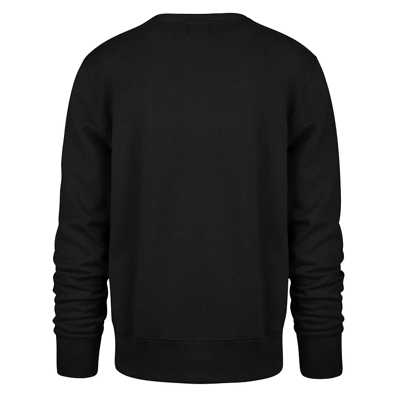 Men's '47 Black Miami Dolphins Imprint Headline Pullover Sweatshirt