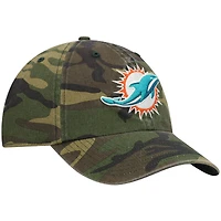 Casquette réglable '47 Camo Miami Dolphins Woodland Clean Up pour homme