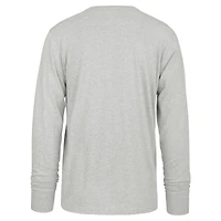T-shirt à manches longues pour hommes '47 gris Miami Dolphins Premier Franklin