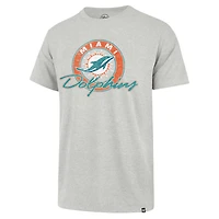 T-shirt Franklin '47 gris pour hommes, sonnerie des Dolphins de Miami