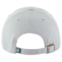 Casquette ajustable « 47 » pour homme, Miami Dolphins Team Clean Up, grise