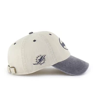 Casquette ajustable « Breaking Trail Clean Up » kaki pour homme, modèle 47, des Dolphins de Miami