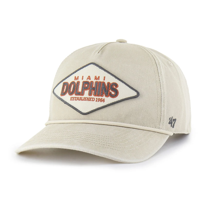 Casquette ajustable Cairn Hitch kaki '47 pour homme des Dolphins de Miami