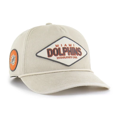 Casquette ajustable Cairn Hitch kaki '47 pour homme des Dolphins de Miami