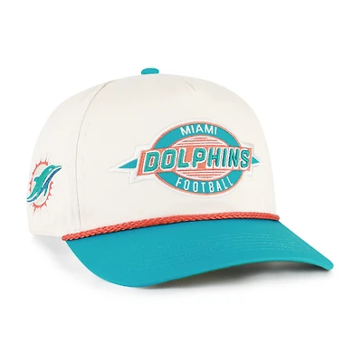 Casquette ajustable bicolore Miami Dolphins « 47 Natural » pour homme