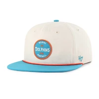 Casquette ajustable Payson Captain des Dolphins de Miami '47 Natural pour homme