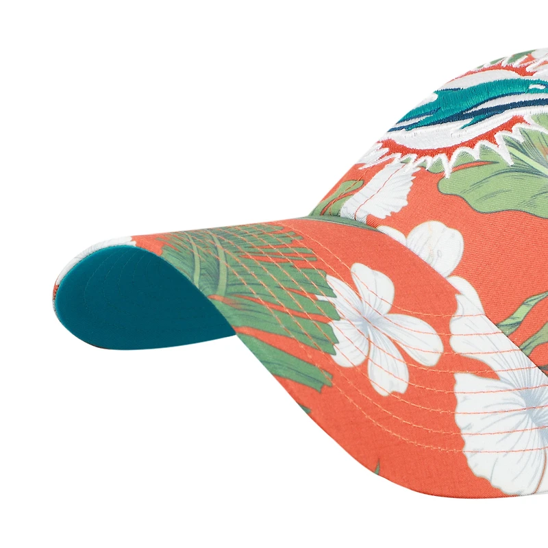 Casquette ajustable pour homme « 47 Orange Miami Dolphins Beach Side Clean Up »