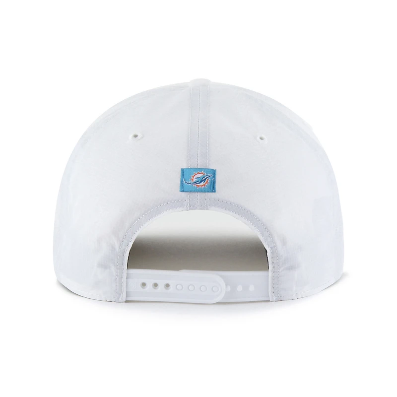 Casquette ajustable blanche « Brrr Fairway Hitch » des Dolphins de Miami pour homme, modèle 1947