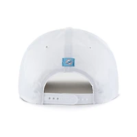 Casquette ajustable blanche « Brrr Fairway Hitch » des Dolphins de Miami pour homme, modèle 1947