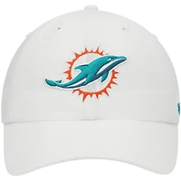 Casquette réglable '47 White Miami Dolphins Clean Up pour homme