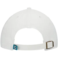 Casquette réglable '47 White Miami Dolphins Clean Up pour homme