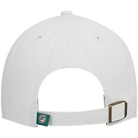 Casquette réglable '47 White Miami Dolphins Clean Up Legacy pour homme