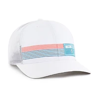 Casquette ajustable blanche « 47 » pour homme, modèle camionneur télémétrique des Dolphins de Miami
