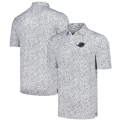 Polo Motion blanc Antigua pour homme des Miami Dolphins