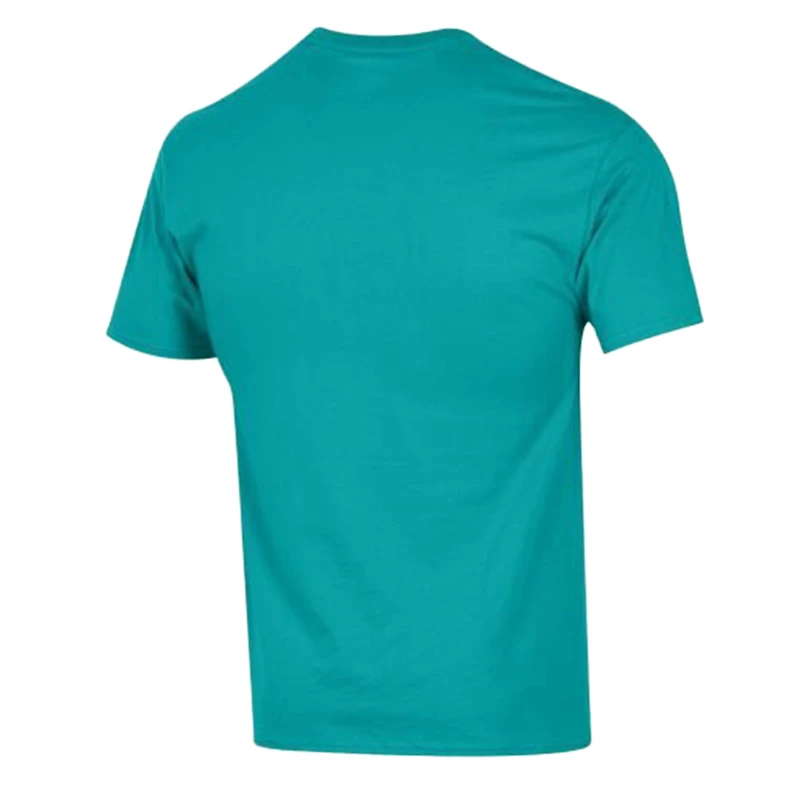 Men's Champion Aqua Miami Dolphins Jersey T-Shirt