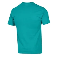 Men's Champion Aqua Miami Dolphins Jersey T-Shirt