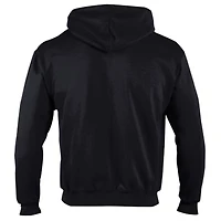 Sweat à capuche zippé Champion noir Miami Dolphins en polaire Powerblend pour homme