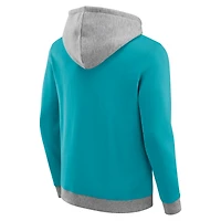Men's Darius Rucker Collection by Fanatics Aqua Miami Dolphins Coaches Hoodie