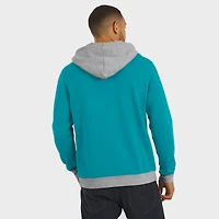 Men's Darius Rucker Collection by Fanatics Aqua Miami Dolphins Coaches Hoodie