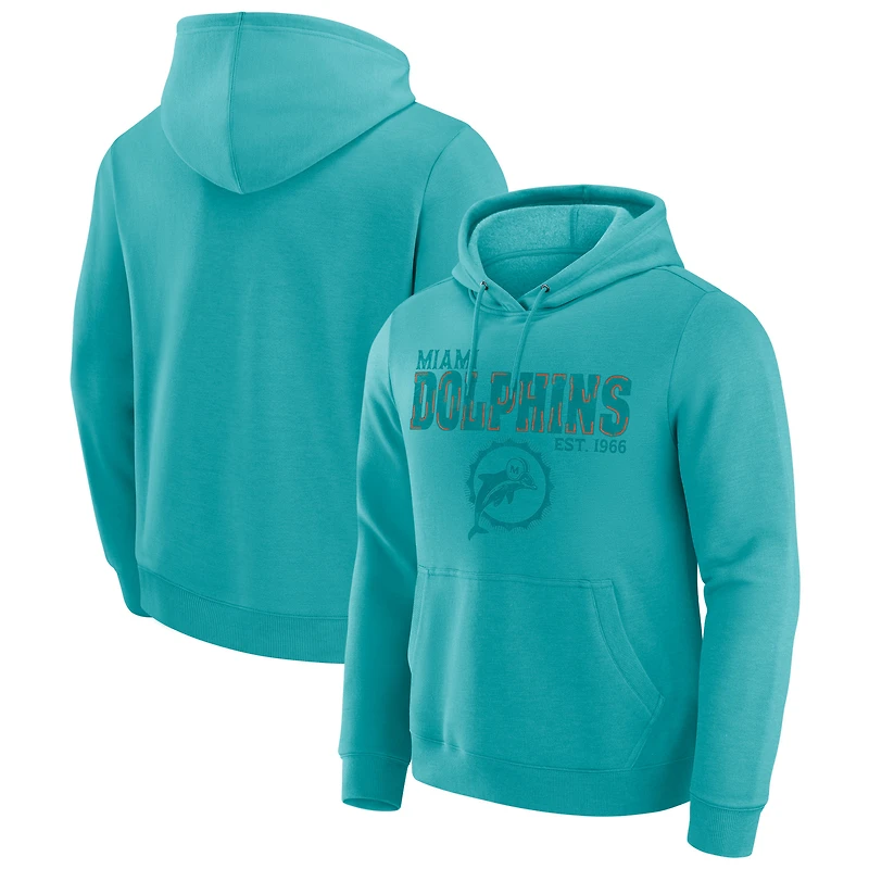Men's Darius Rucker Collection by Fanatics Aqua Miami Dolphins Hoodie