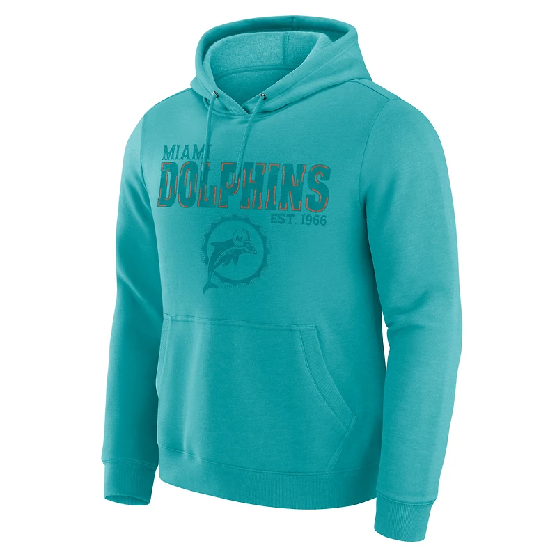 Men's Darius Rucker Collection by Fanatics Aqua Miami Dolphins Hoodie