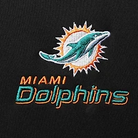 Sweat à capuche entièrement zippé en molleton technique Dunbrooke Camo Miami Dolphins Decoy pour hommes, noir/Realtree