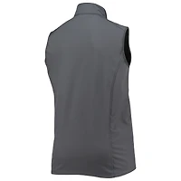 Men's Dunbrooke Charcoal Miami Dolphins Big & Tall Archer Softshell Full-Zip Vest