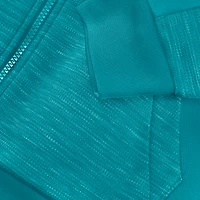 Men's Fanatics Aqua Miami Dolphins Checkdown Pass Full-Zip Hoodie