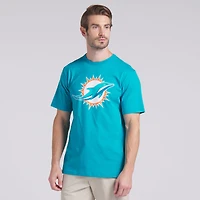 Men's Fanatics Aqua Miami Dolphins Field Goal Legacy T-Shirt