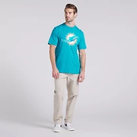 Men's Fanatics Aqua Miami Dolphins Field Goal Legacy T-Shirt