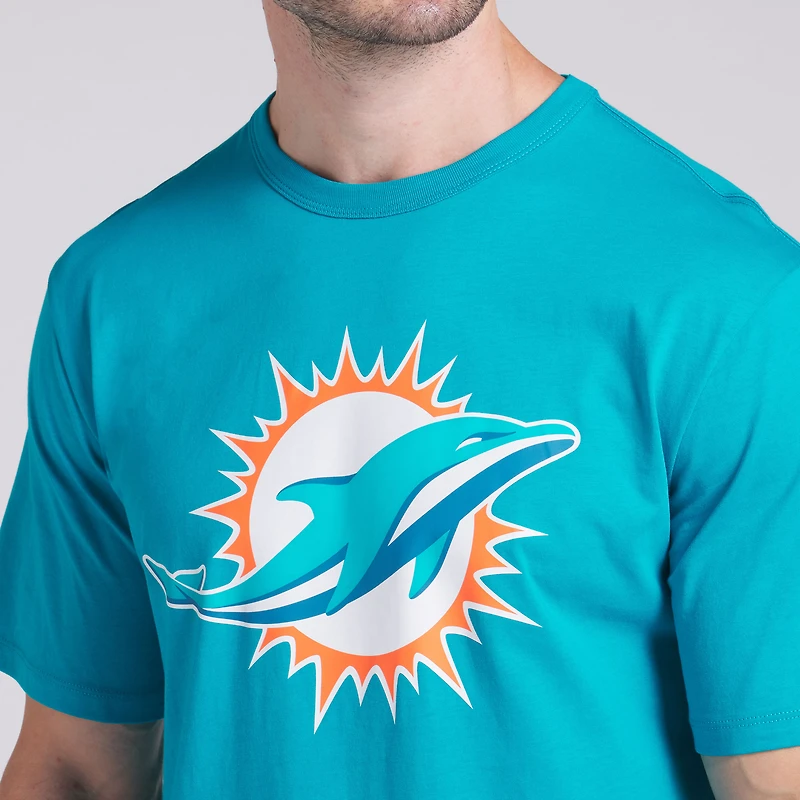 Men's Fanatics Aqua Miami Dolphins Field Goal Legacy T-Shirt