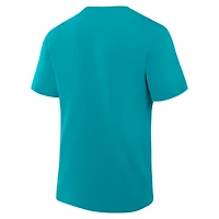 T-shirt Fanatics Aqua Miami Dolphins pour homme, véritable favori de la ville natale