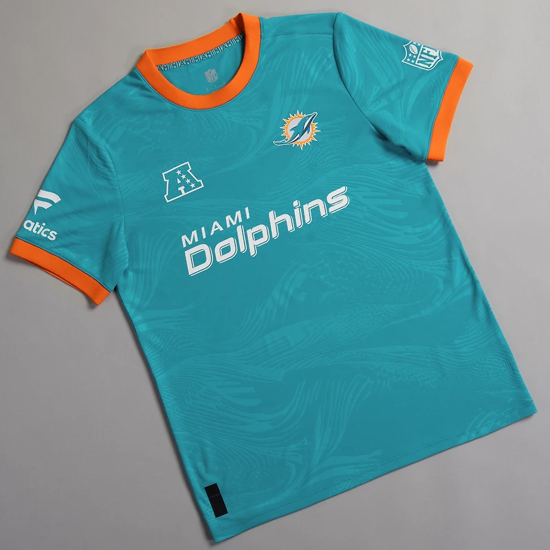 Haut de Football NFL x Fanatics Aqua Miami Dolphins pour homme
