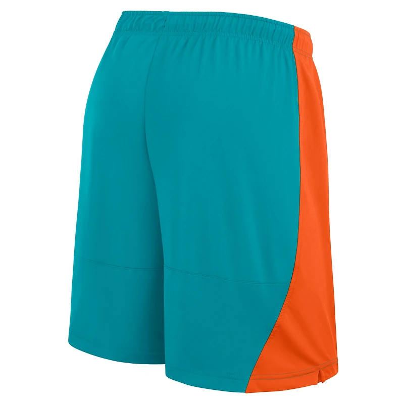 Short Fanatics Aqua Miami Dolphins No Defense pour homme