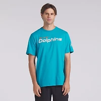 T-shirt Fanatics Aqua Miami Dolphins pour homme, Option Route Legacy