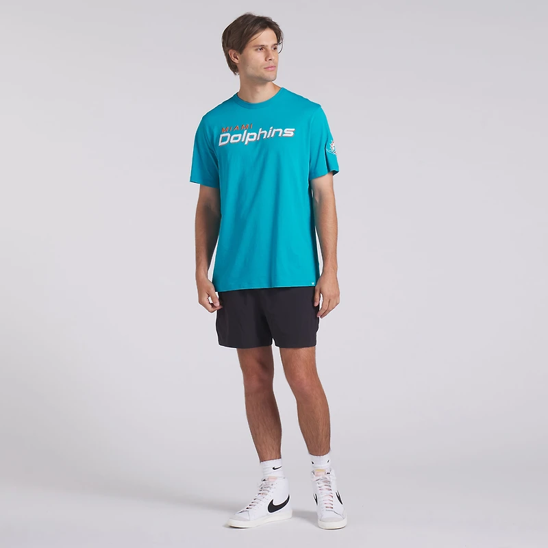 T-shirt Fanatics Aqua Miami Dolphins pour homme, Option Route Legacy