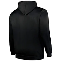 Sweat à capuche en polaire Fanatics Black Miami Dolphins pour hommes, grande taille