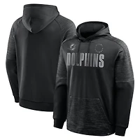 Sweat à capuche noir Chip Shot des Dolphins de Miami Fanatics pour homme