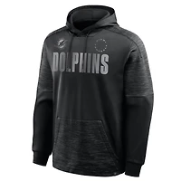 Sweat à capuche noir Chip Shot des Dolphins de Miami Fanatics pour homme