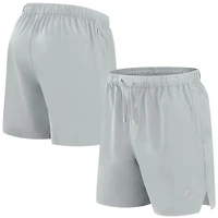 Short Fanatics gris pour homme, style micro ton sur ton