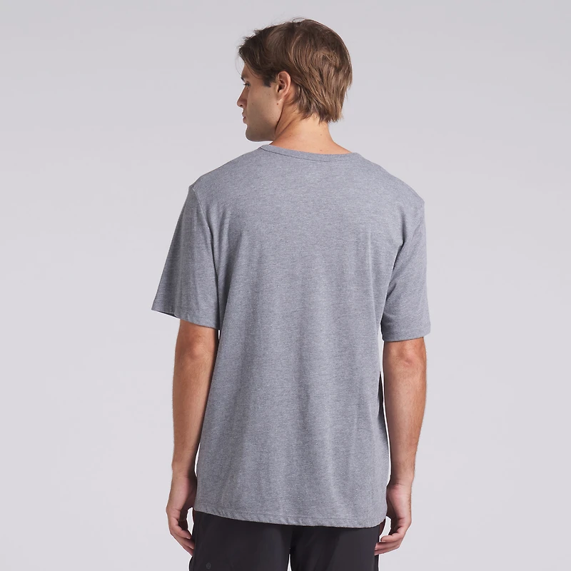 T-shirt tri-blend gris chiné Fanatics pour homme, Miami Dolphins, Pass Rush