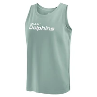 Débardeur Fanatics Menthe Miami Dolphins Elements pour hommes