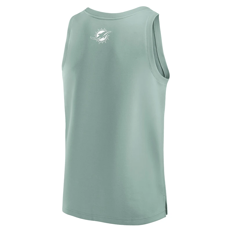 Débardeur Fanatics Menthe Miami Dolphins Elements pour hommes